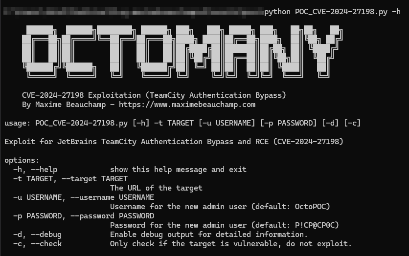 Script Help Menu